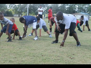 Derrick R. action photo