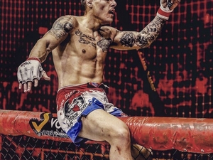 Gustavo K. action photo