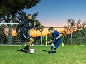 Luka Stevanovic action photo