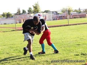 Raymond R. action photo