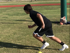 Don E K. action photo