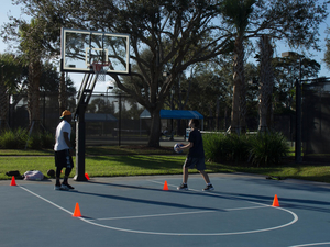 Coach Omar L. action photo