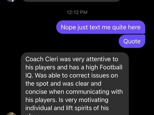 Kenneth Cieri action photo