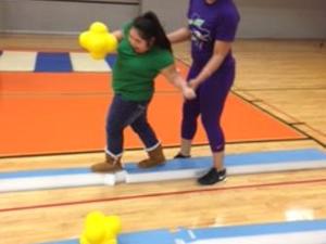 Christina B. action photo