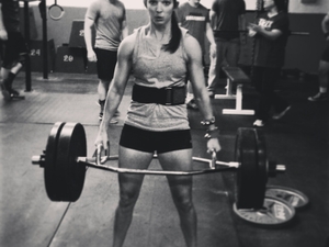 Ashley T. action photo