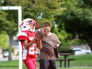 Raymond R. action photo