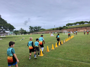 Private Soccer Hawaii Academy C. action photo