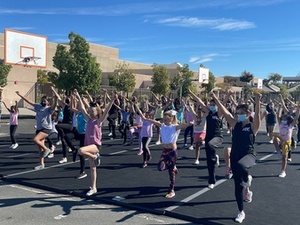 Tiffani G. action photo