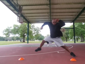 Mike C. action photo