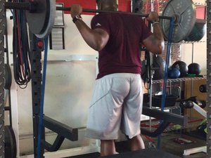 Kevin B. action photo