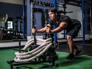 Andrew B. action photo