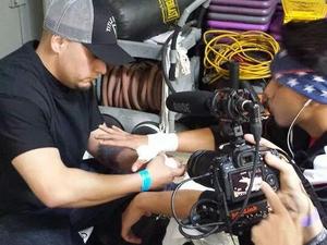 Alberto "Beto" R. action photo