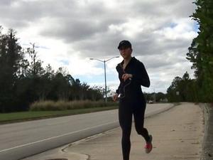 Ashley G. action photo