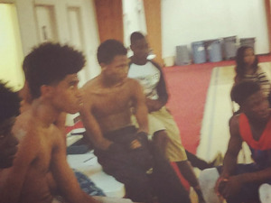 Mike C. action photo