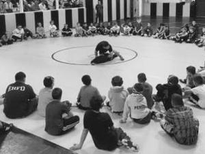 Justin E. action photo