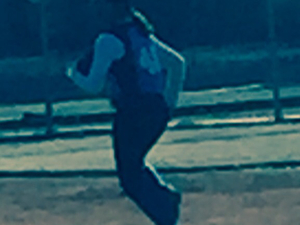 Michael E S. action photo