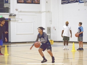 Isaac D. action photo