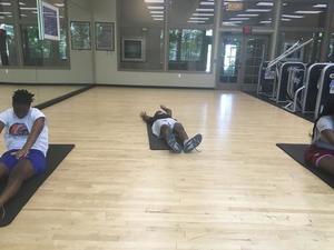 Tinekqua C. action photo