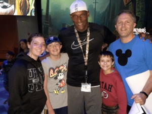 Ralph Sanders action photo