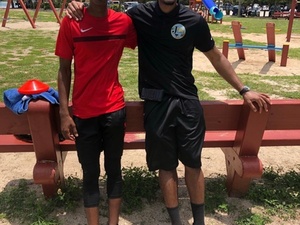 Jaydian J. Miller action photo