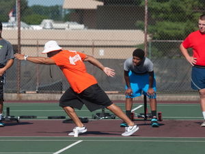 Tevrin B. action photo