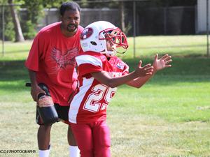 Raymond R. action photo