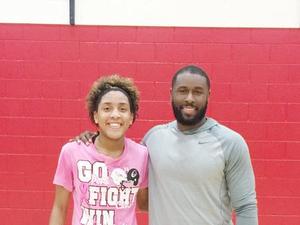 Karon Bradley action photo