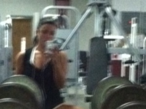 Kristen L. action photo