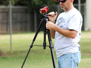 Raymond R. action photo