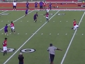 Coach Brett M. action photo
