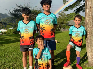 Private Soccer Hawaii Academy C. action photo