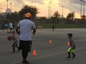 Coach Omar L. action photo