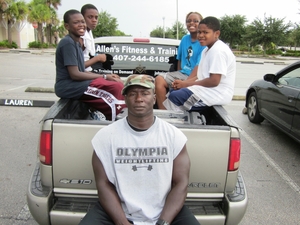 Johnie A. action photo