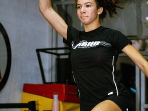 Tahesia H. action photo