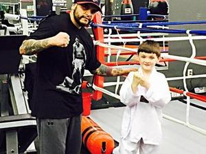 Alberto "Beto" R. action photo