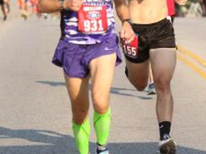 Mike Sanders action photo