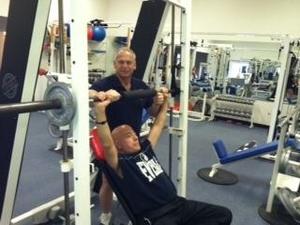 Jeffrey U. action photo