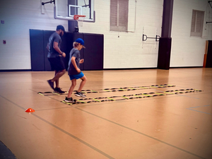 Jahlil F. action photo