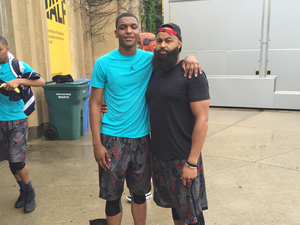 Derreck B. action photo