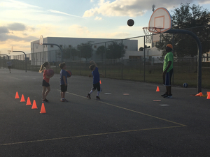 Coach Omar L. action photo