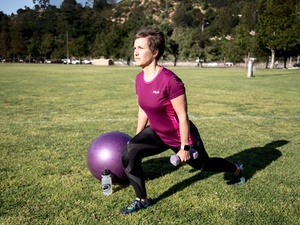 Kirsten Larsen action photo