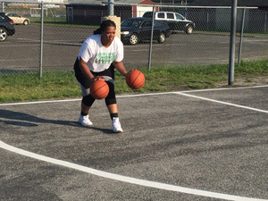 Deborah T. action photo