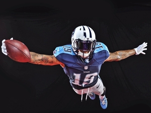 Tajaé Sharpe action photo