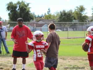 Raymond R. action photo