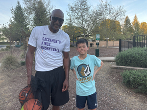 Ralph Sanders action photo