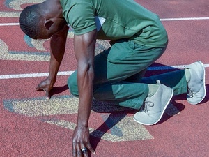 Gerard Kobeane action photo