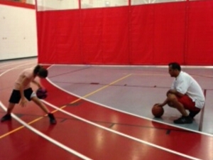 Domenic D. action photo