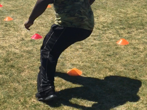 Don E K. action photo