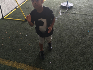 Coach Fred F. action photo