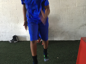 Coach Fred F. action photo